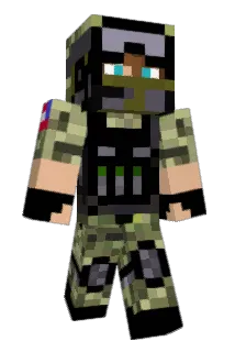 OMAR003 Minecraft avatar full body