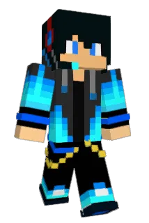 OML65 Minecraft avatar full body