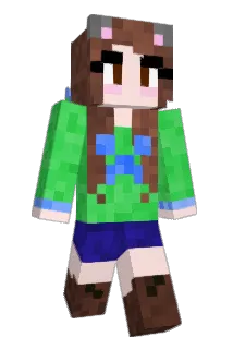 OPcreepercat Minecraft avatar full body