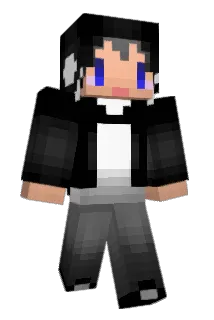 ORCAcyan Minecraft avatar full body