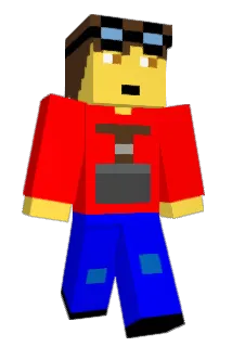 OUCH64 Minecraft avatar full body