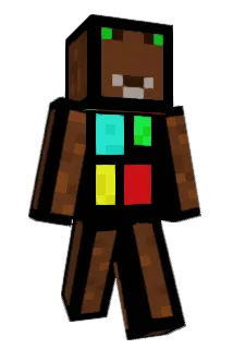 Obamango Minecraft avatar full body