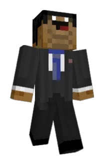 Obbamna Minecraft avatar full body