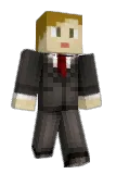 Oberwelt Minecraft avatar full body