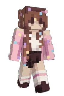 Obligingkitty Minecraft avatar full body