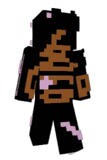 Obscense Minecraft avatar full body
