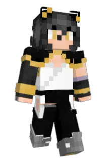 Obsidian_eevee Minecraft avatar full body