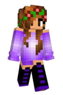 Ochaco_Uraraka_ Minecraft avatar full body