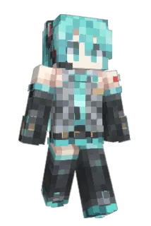 OctofanUwU Minecraft avatar full body