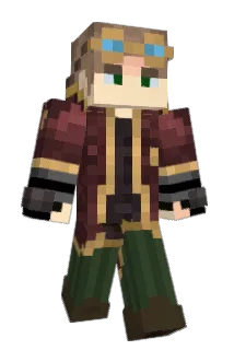 Octopom Minecraft avatar full body