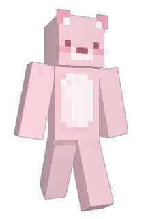 OfficialPinkbear Minecraft avatar full body