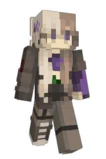 Official_3wheel Minecraft avatar full body