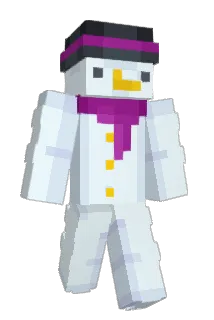 Offsetted Minecraft avatar full body