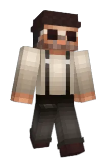 OhBurnin Minecraft avatar full body
