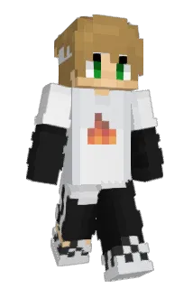 OhPyro Minecraft avatar full body