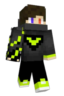 Oiljacker Minecraft avatar full body