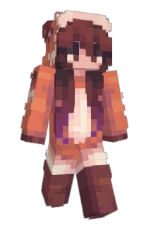 Okami_san Minecraft avatar full body