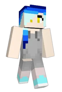Okamirachel Minecraft avatar full body