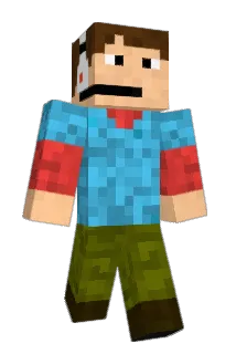 OllWolf Minecraft avatar full body