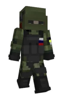 Olusow_blaze Minecraft avatar full body