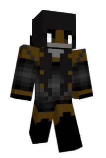 OmegamonZwart Minecraft avatar full body