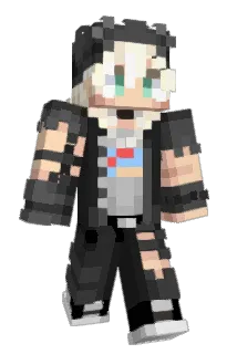 Omegathevirus Minecraft avatar full body