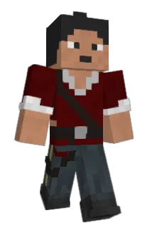 Omegatron Minecraft avatar full body