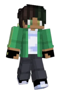 On1yGreen Minecraft avatar full body