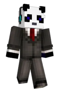 On1yPanda Minecraft avatar full body