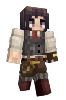 OneBraillecell Minecraft avatar full body