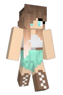 OneShotGirl46 Minecraft avatar full body
