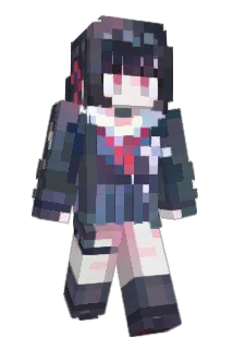 Onikata_Kayoko_0 Minecraft avatar full body