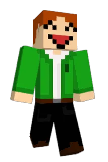 Online Minecraft avatar full body