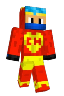 OnlyRedfire Minecraft avatar full body
