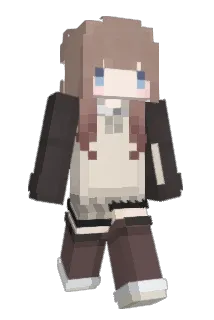 Oohinata Minecraft avatar full body