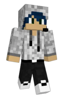OokamiKunGaming Minecraft avatar full body