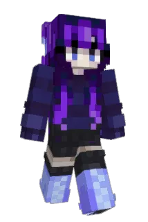 Ookamionryo Minecraft avatar full body