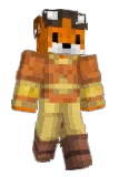 OpFox Minecraft avatar full body