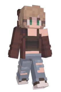 OpalLynx Minecraft avatar full body