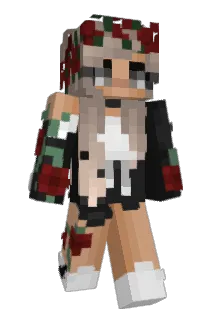 Ophelia09_Roses Minecraft avatar full body
