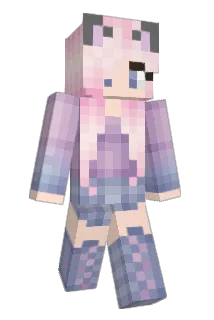 OppaiSan Minecraft avatar full body