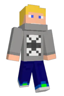 Opticube Minecraft avatar full body