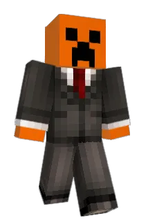 Orange00014 Minecraft avatar full body
