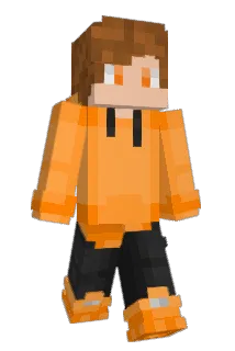OrangeBuster52 Minecraft avatar full body