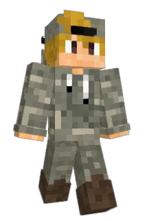 OrangeCactusYT Minecraft avatar full body