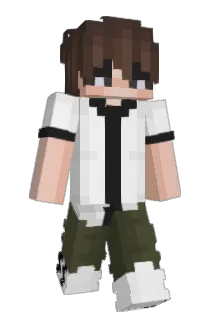 OrangeCatGaming Minecraft avatar full body