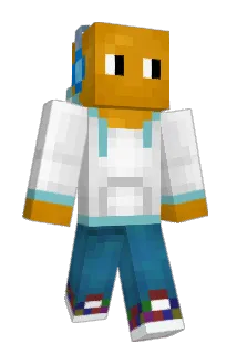 OrangeDJ Minecraft avatar full body