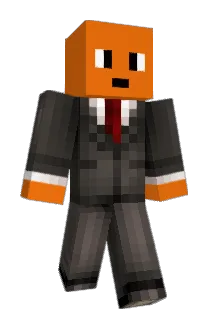 OrangeFolds Minecraft avatar full body