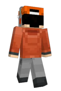 OrangeGamer323 Minecraft avatar full body