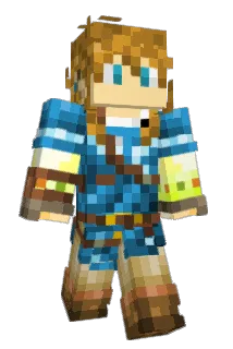 OrangeJet Minecraft avatar full body